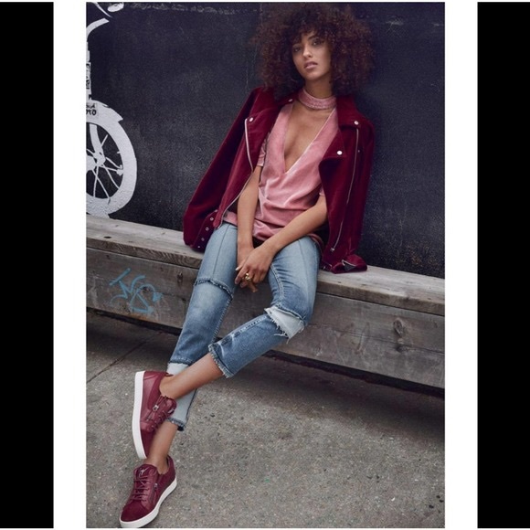 Paige Jacqueline Straight Distressed Patchwork Cropped Jeans size 27 - Picture 2 of 14